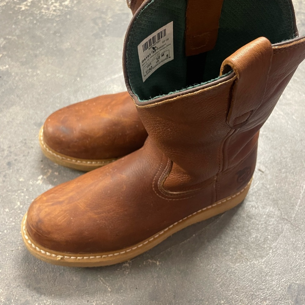 Georgia Wedge Pull On 10" Boot sz 10